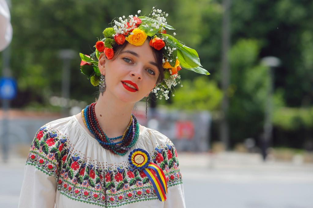 罗马尼亚的衣饰欣赏图片