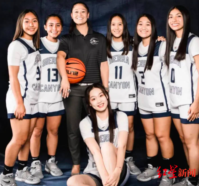 王芙蕖入选女篮潜力新星选拔名单她已是美国篮球名校主力与詹姆斯之子