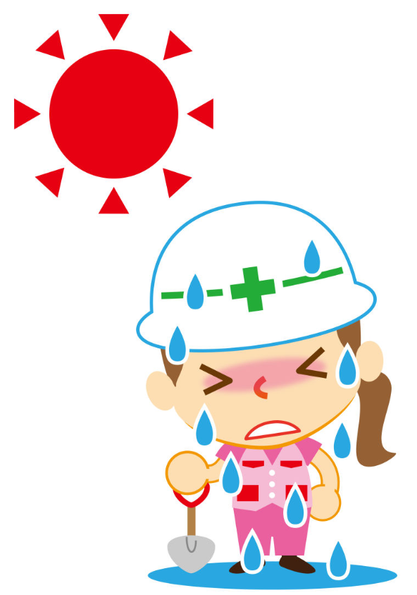 为了我们共同生活的美丽家园挥汗如雨.