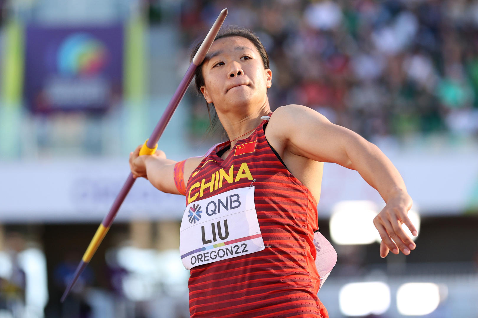 田径世锦赛女子标枪丨刘诗颖遭绝杀获第四澳美日分获前三