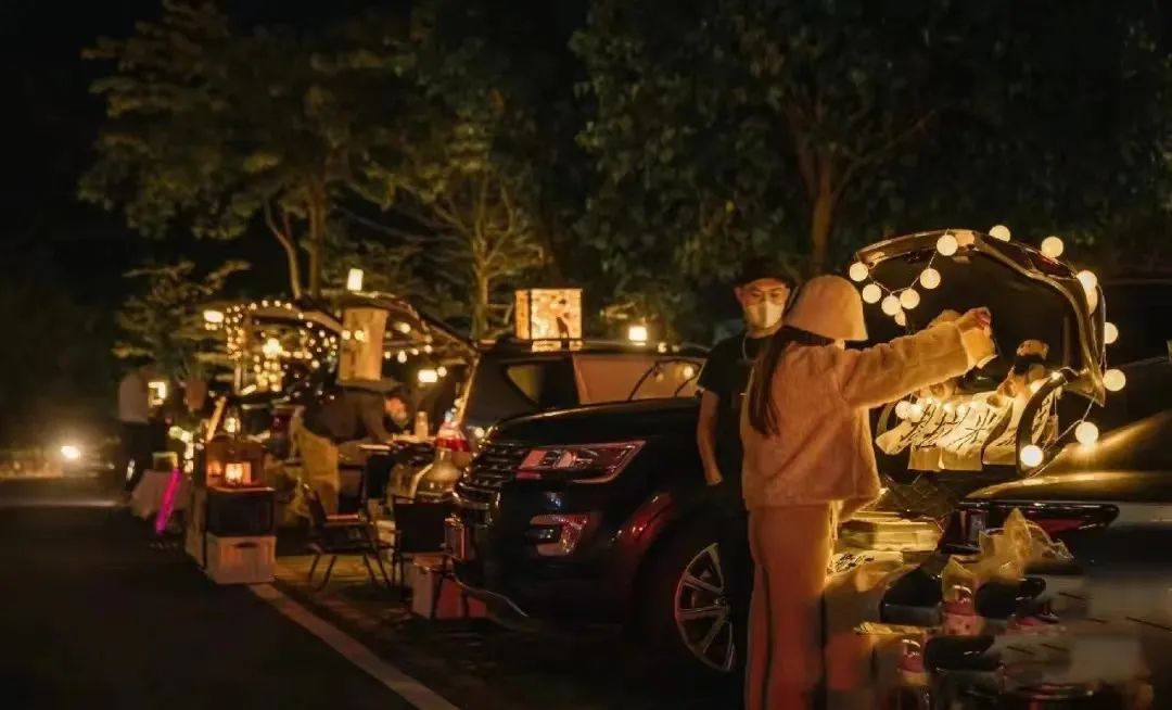 围观夏日烟火气上线来花都车尾箱夜市逛gai