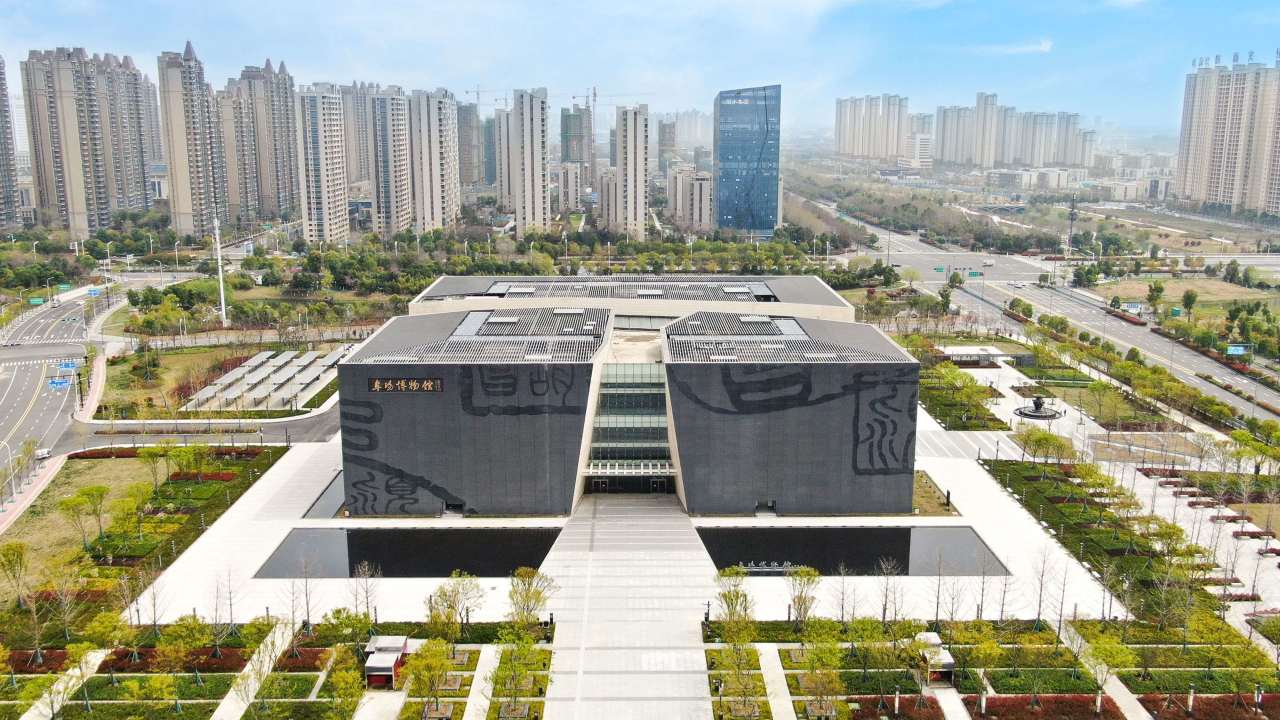 阜阳市博物馆新馆阜阳博物馆新馆开馆是当地提高公共文化服务能力