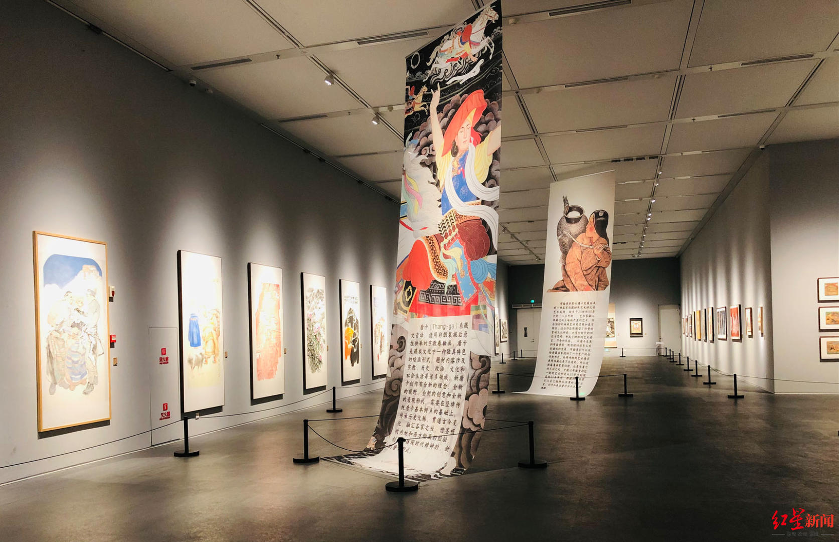 隔山对话川藏美术名家交流展在四川美术馆开幕