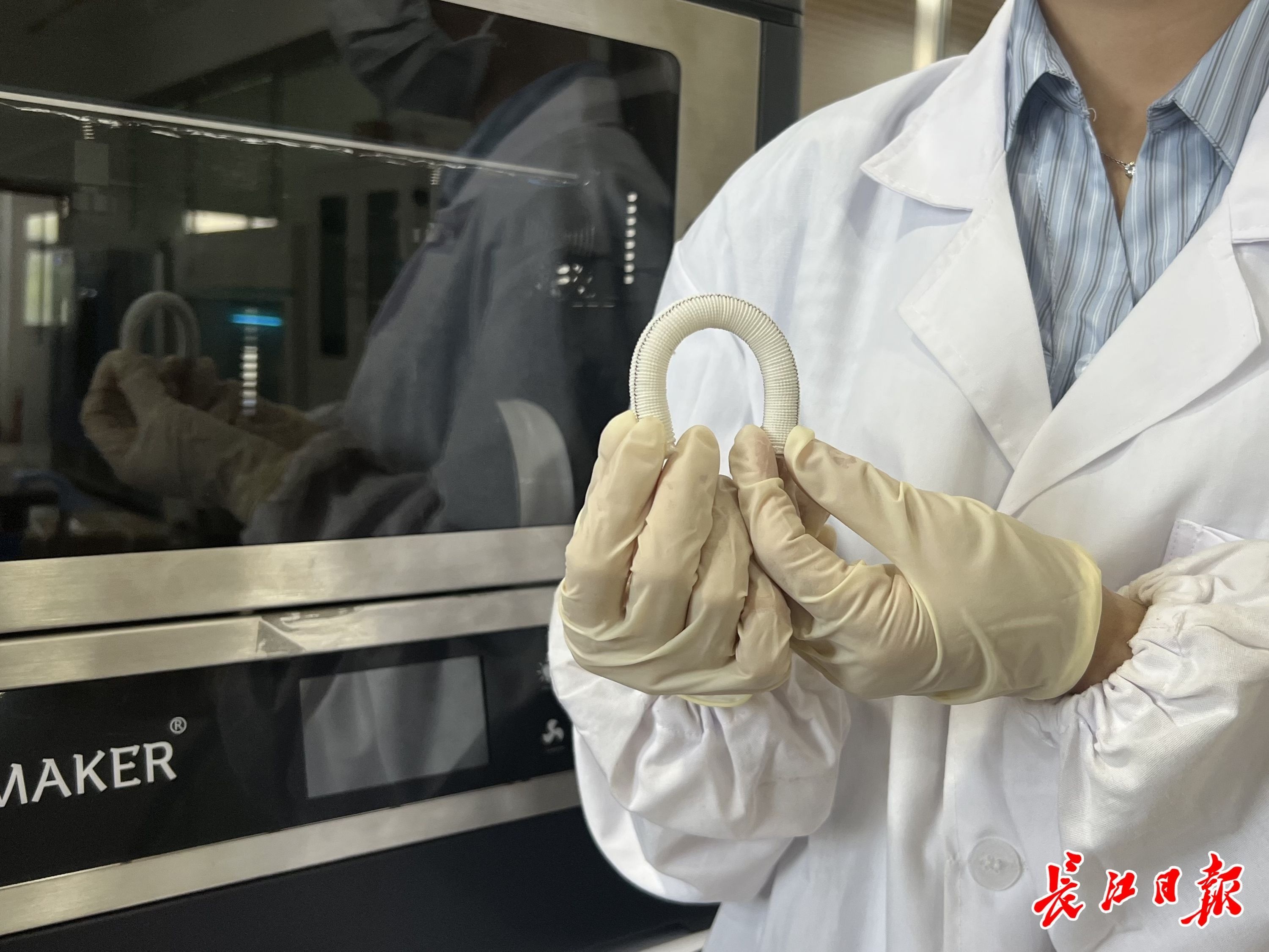 创新成果实现就地转化大口径人造血管可望3年内武汉织造