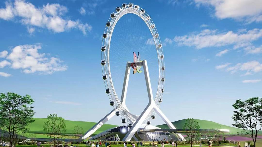 成都世园会摩天轮"天府眼"统筹场馆会时会后功能转化利用,在展会结束