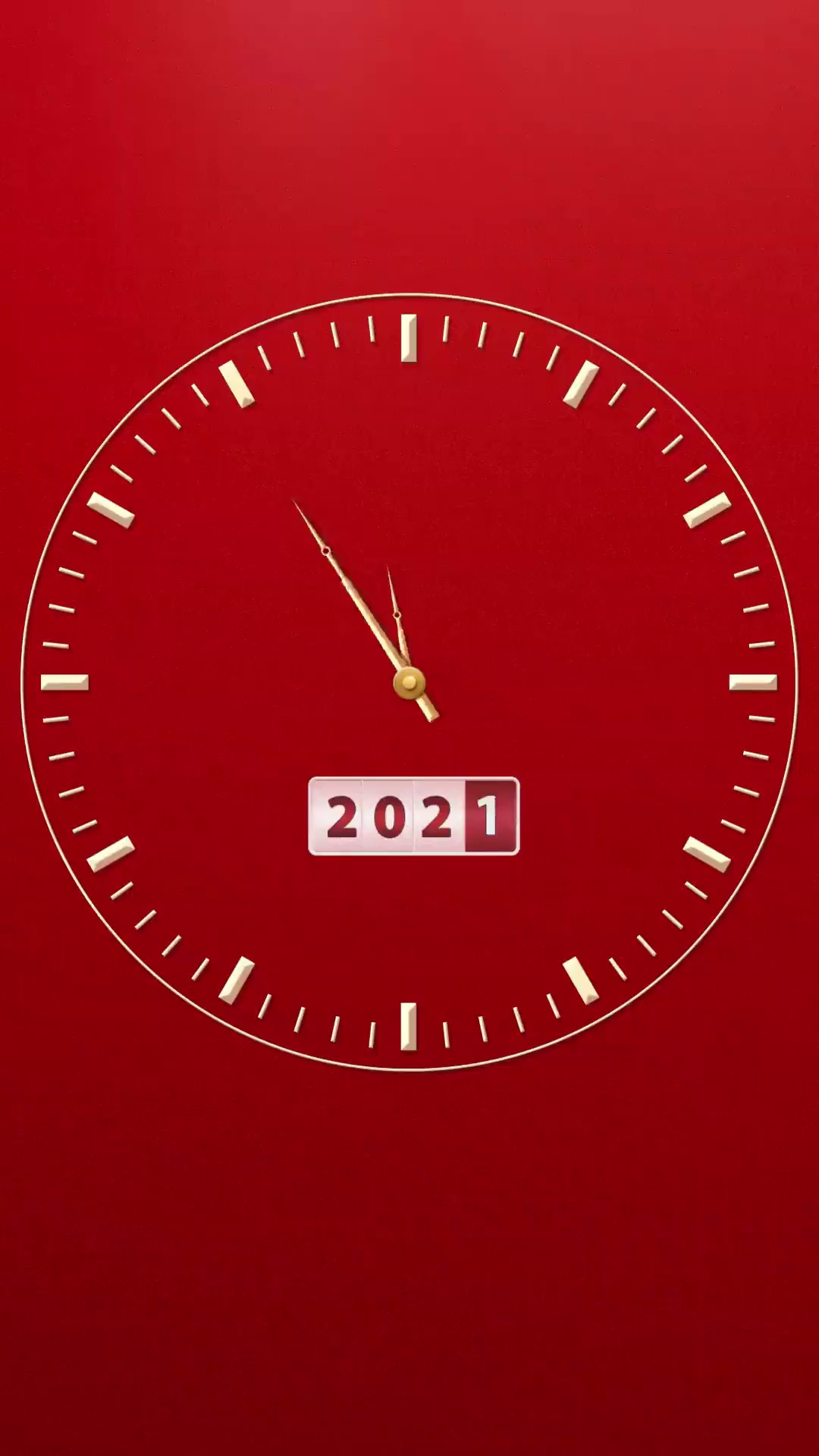 倒数321一起敲响2022新年钟声