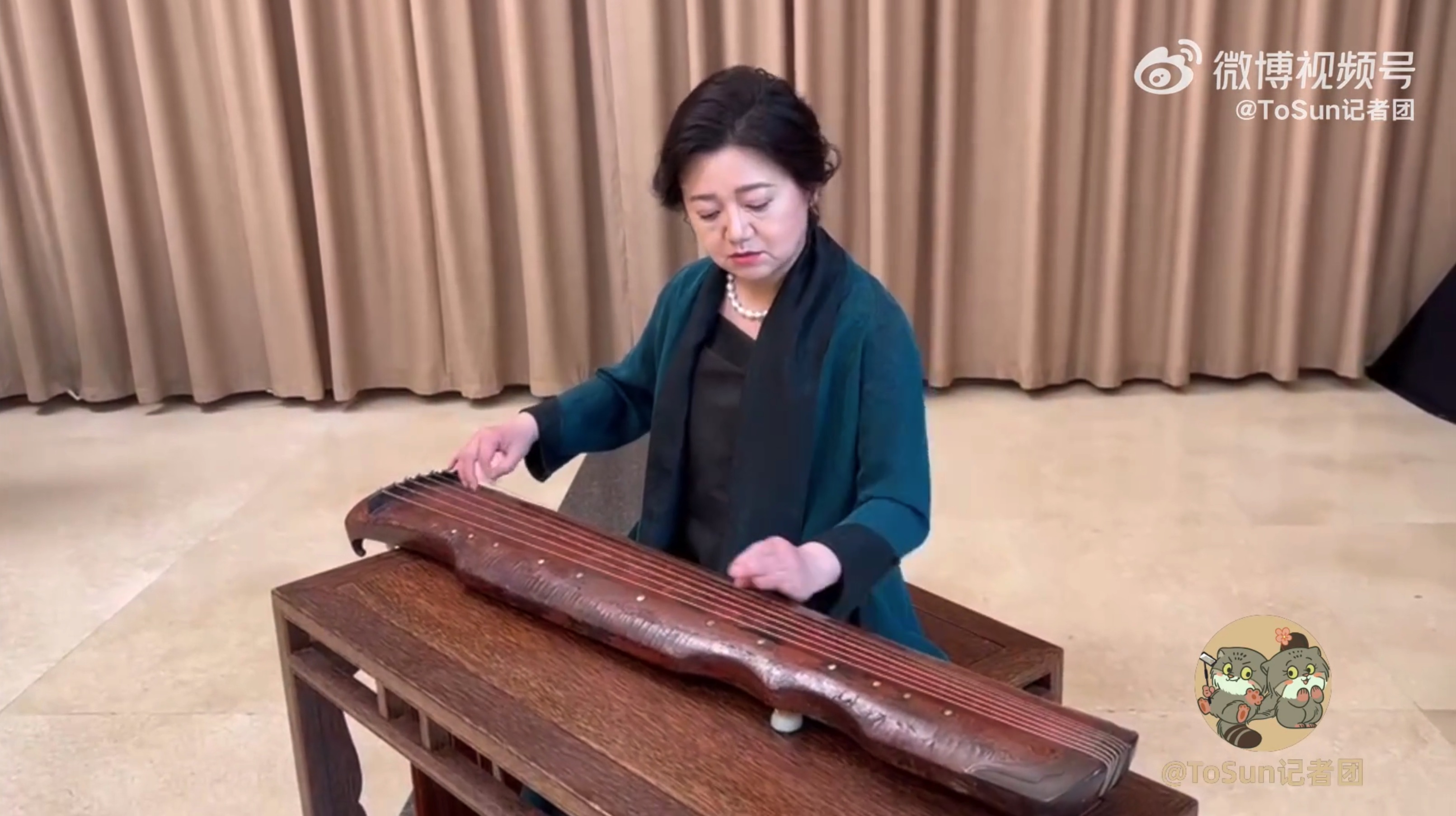 九霄环佩！1267岁的古琴，音色太美了