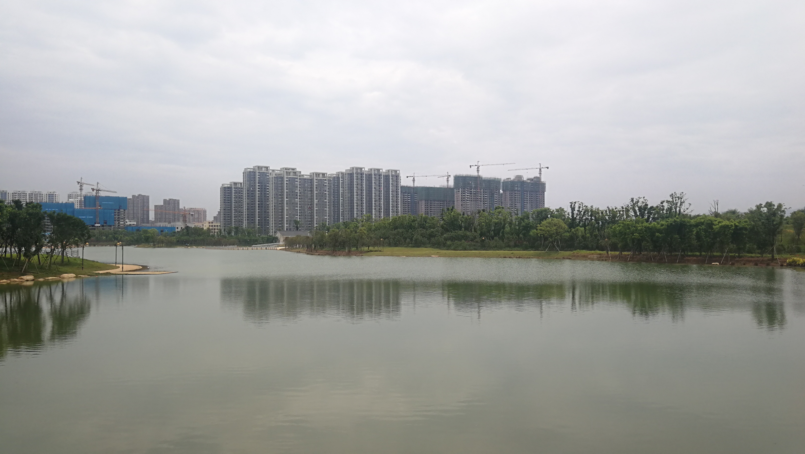 美丽吉安:鹿鸣湖公园