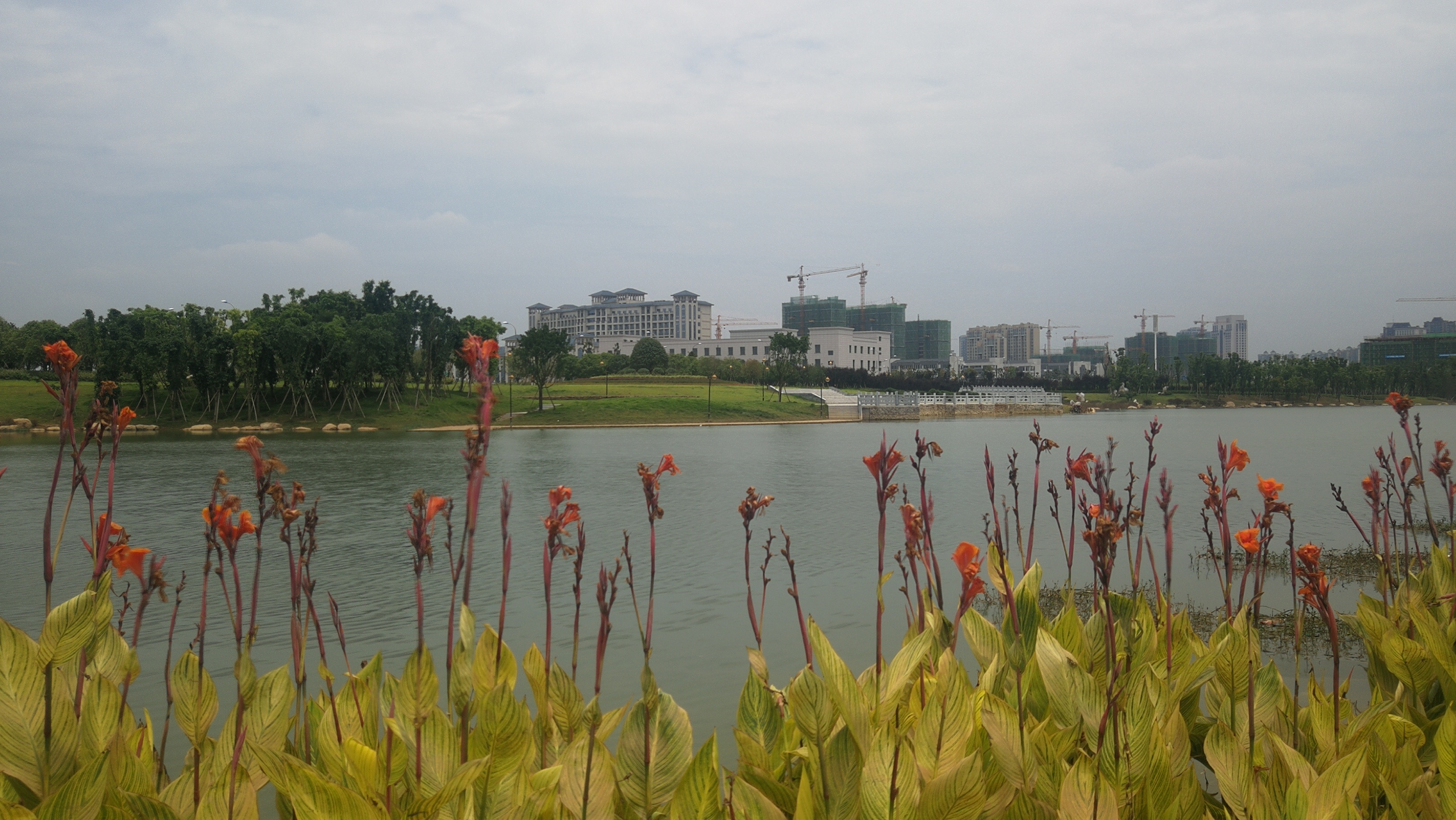 美丽吉安:鹿鸣湖公园