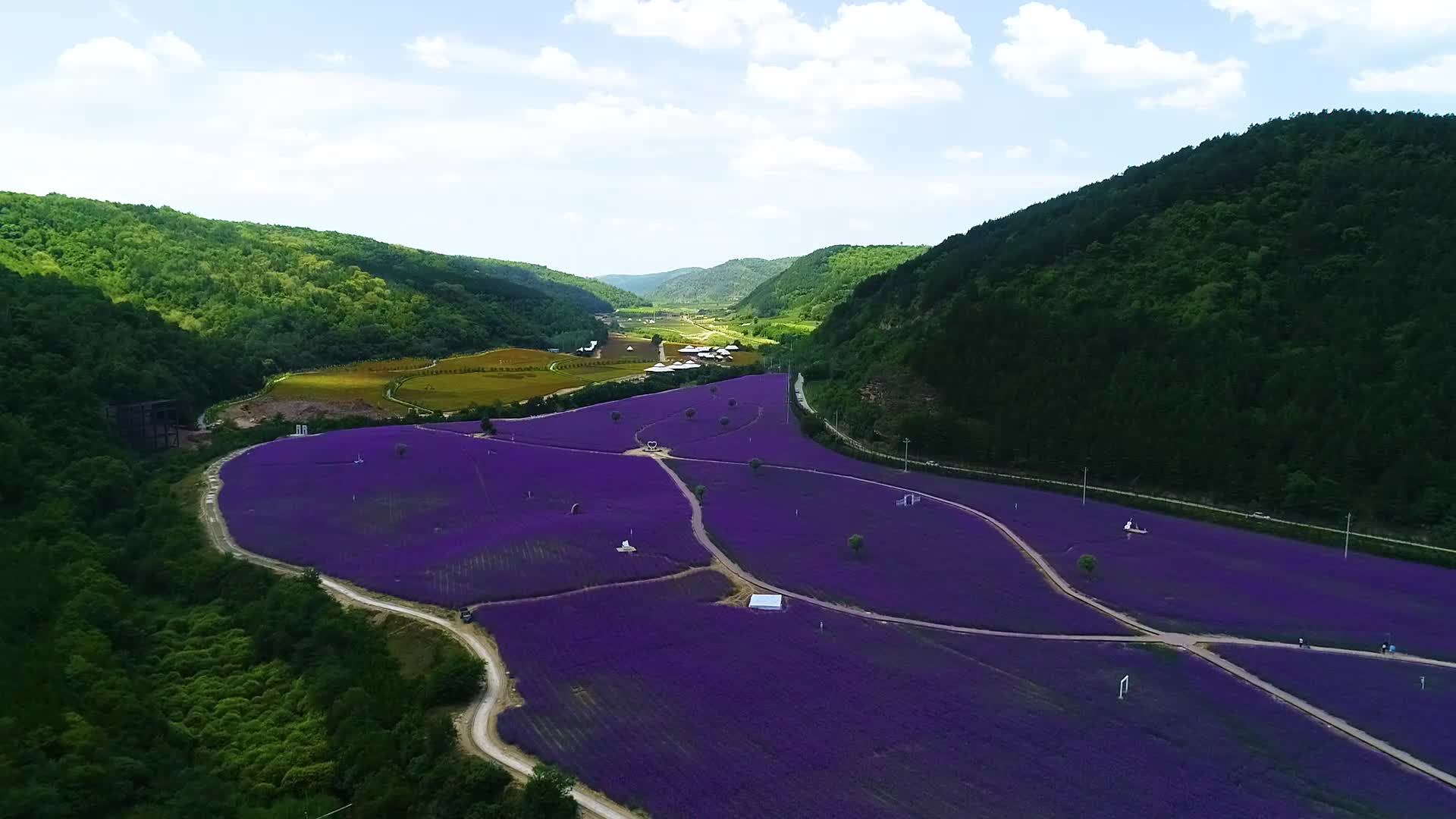 合水县花溪谷旅游景区图片