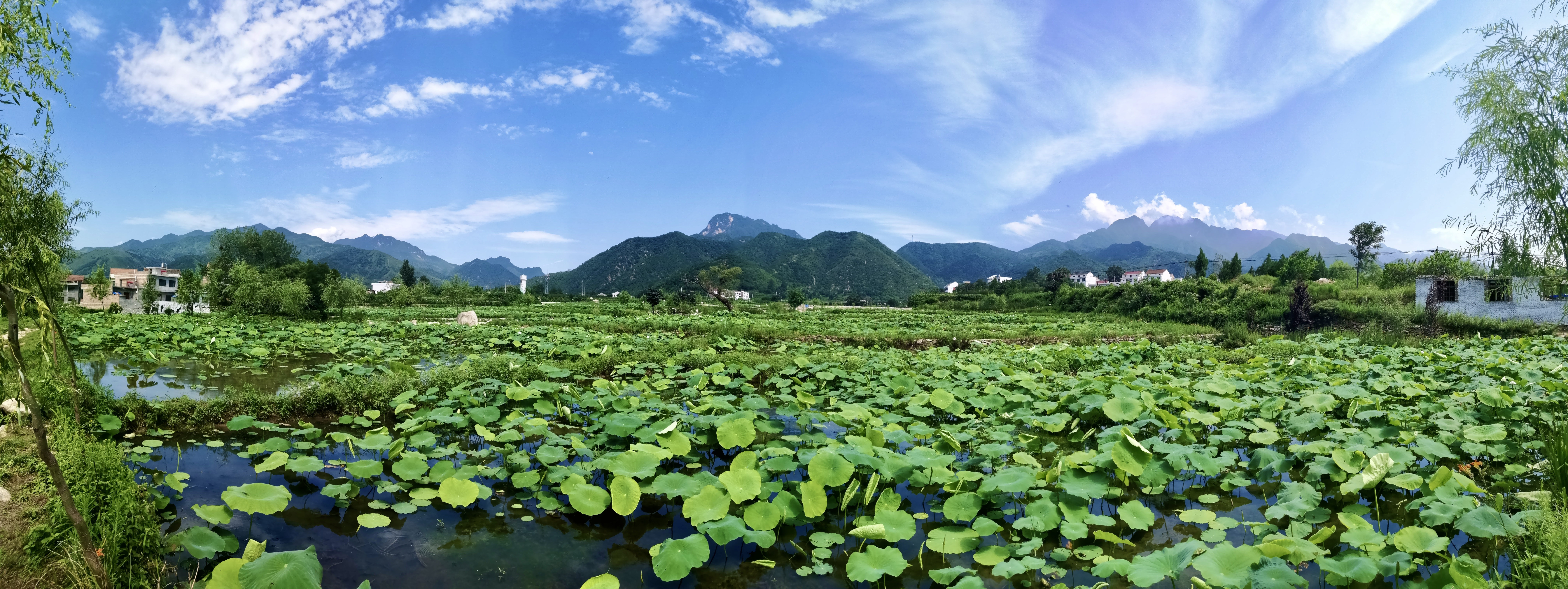 蓝田九间房乡旅游景点图片