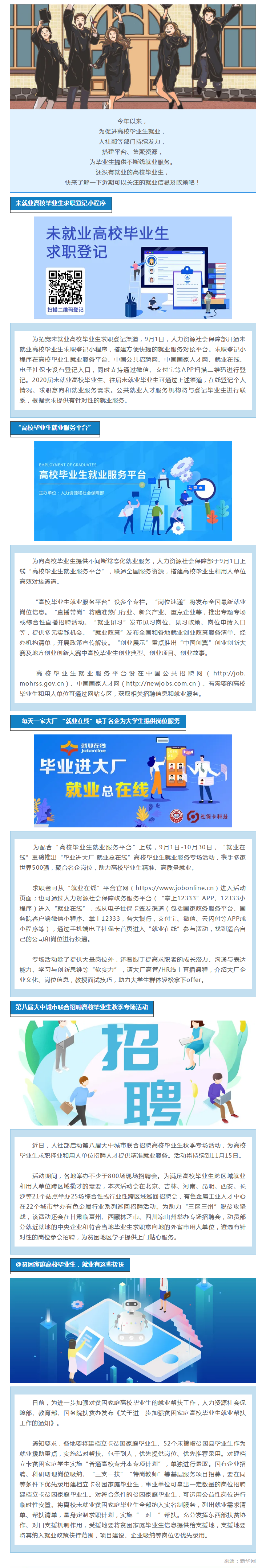 大学|@未就业高校毕业生，这些信息千万别错过