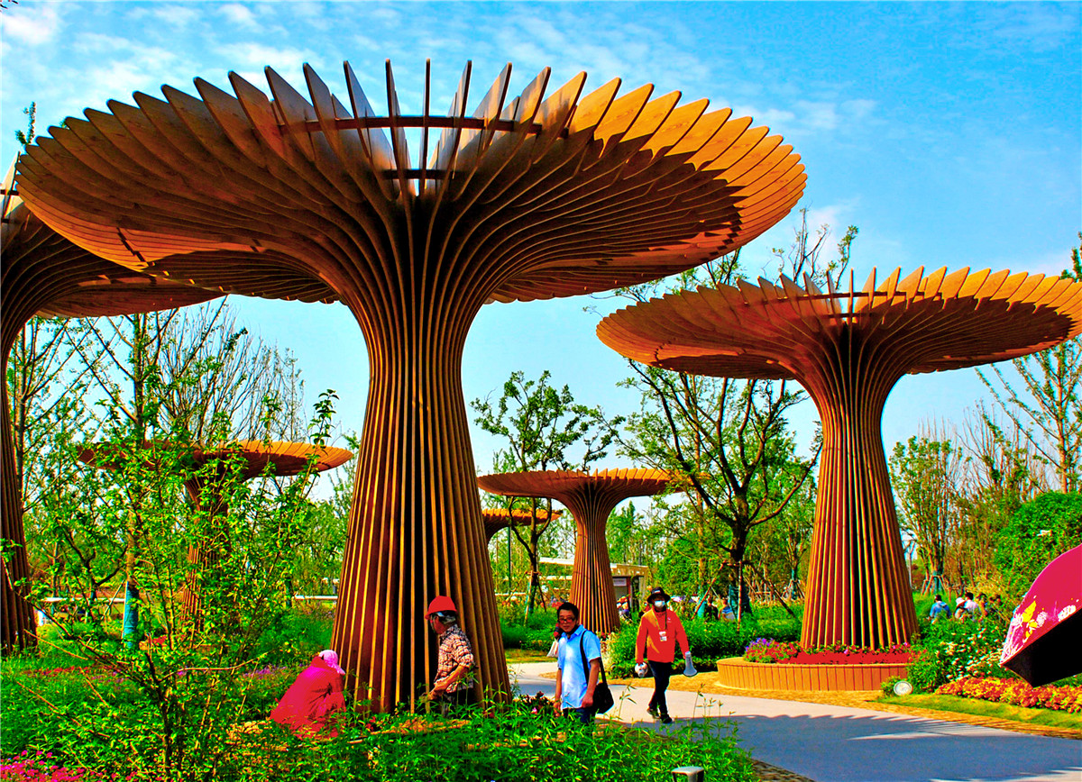 美丽的扬州世界园艺博览会