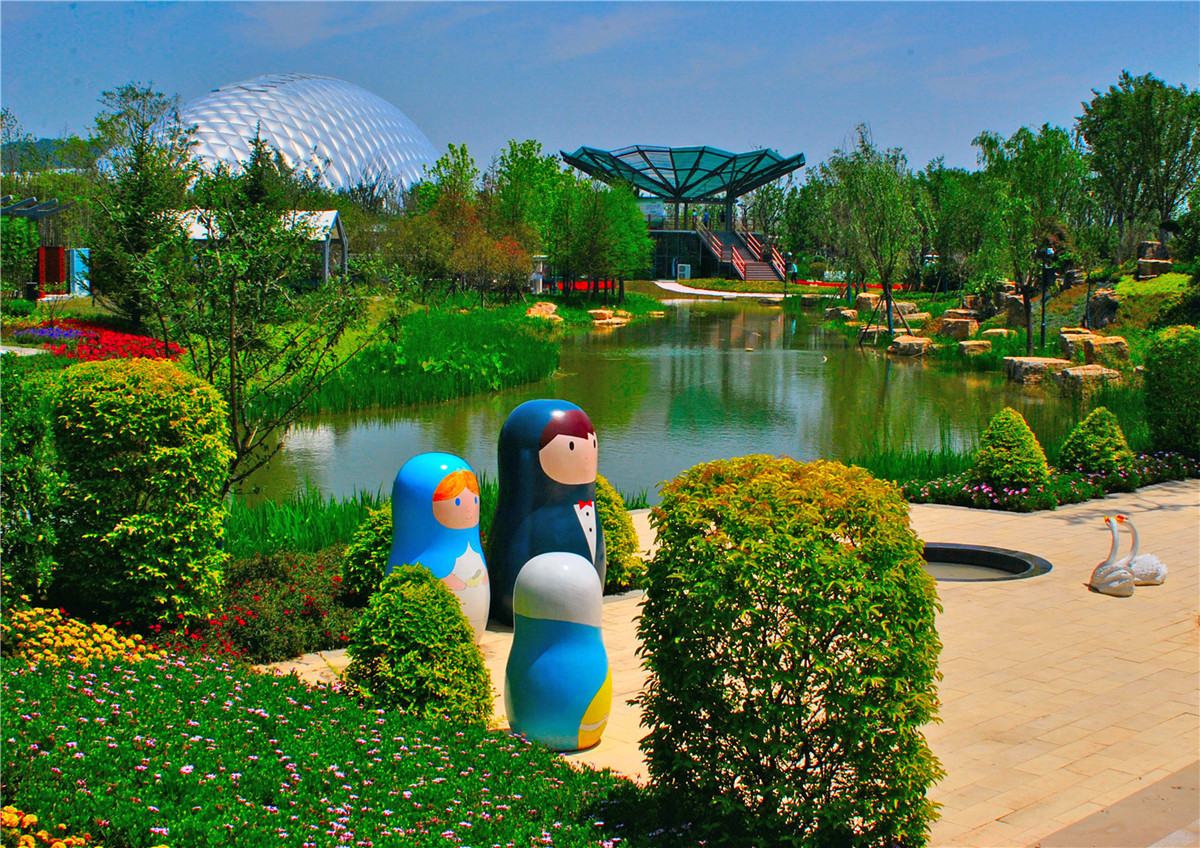 美丽的扬州世界园艺博览会