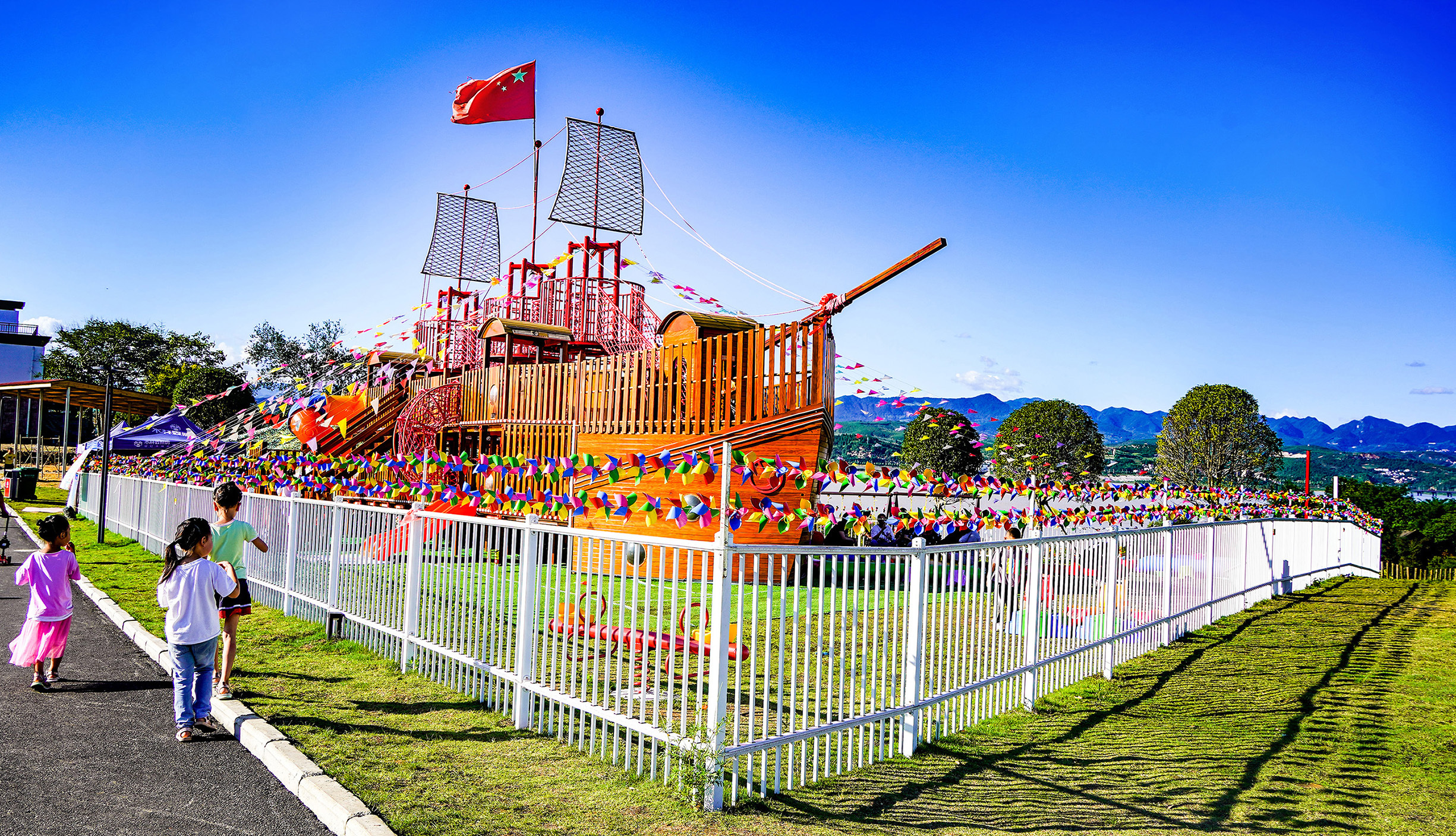 同心广场闹市中的一片宁静散心好去处