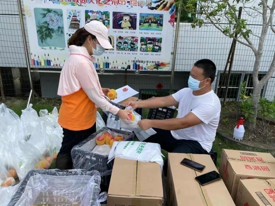 记莆田市文旅局驻枫亭镇建国村抗疫服务队