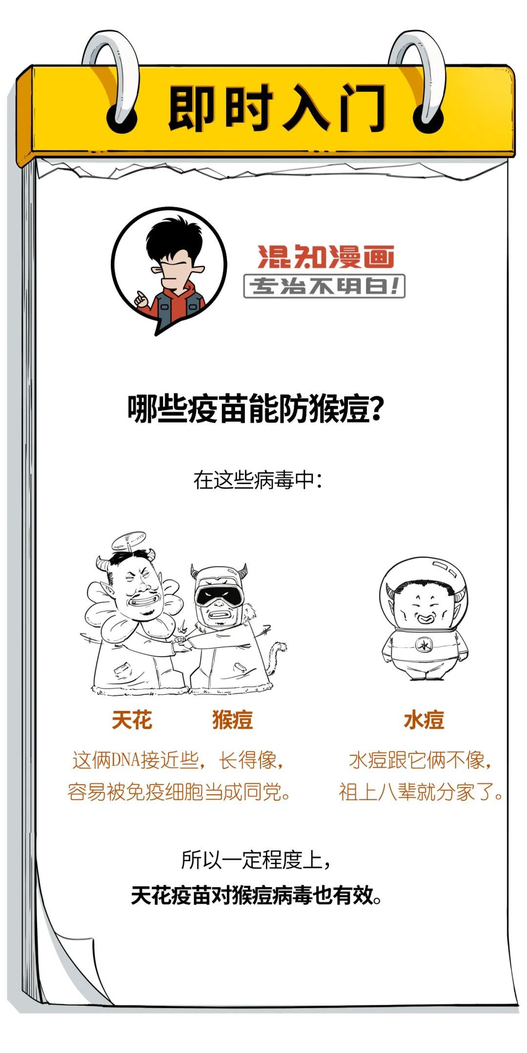 30秒搞懂猴痘天花水痘啥区别