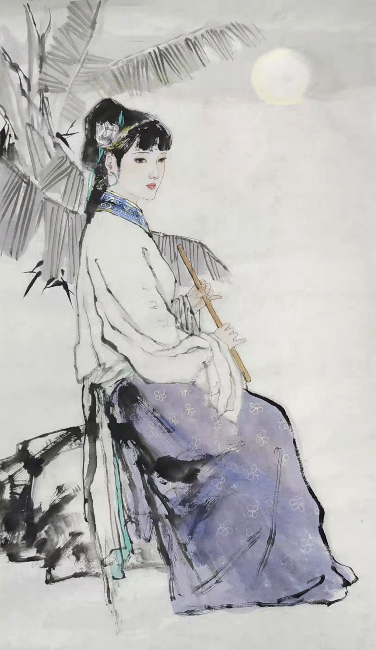 意境深远气韵生动著名画家彭华竞作品鉴赏