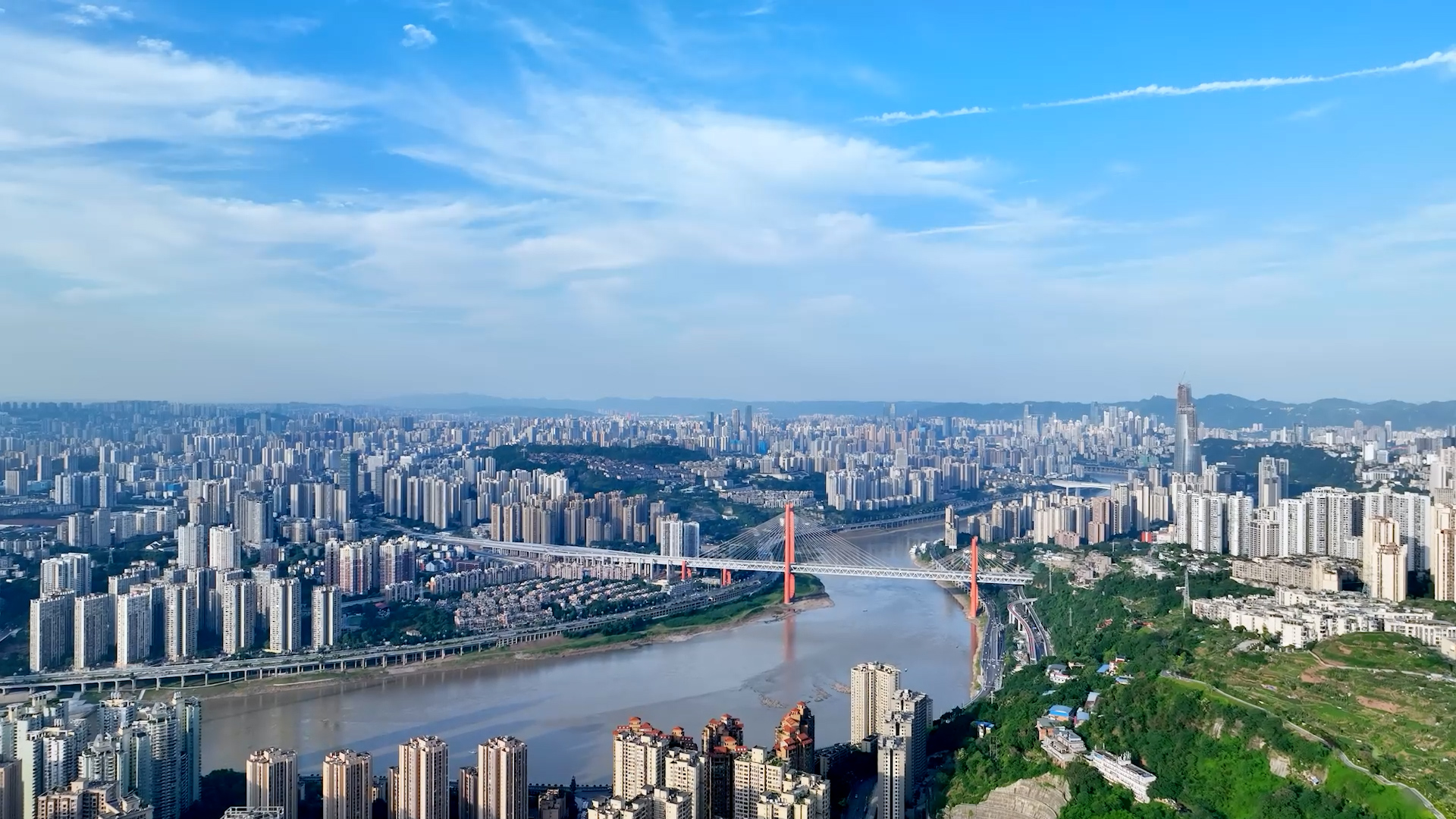 感知重庆沙坪坝专场来了航拍直播带你感受大美沙坪坝