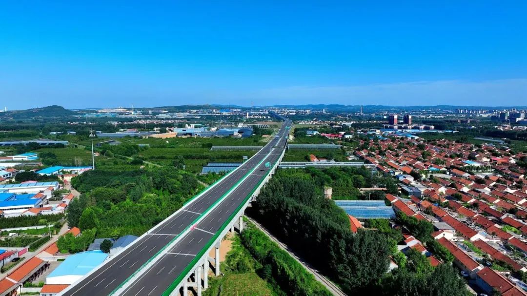 刚刚济潍高速正式通车