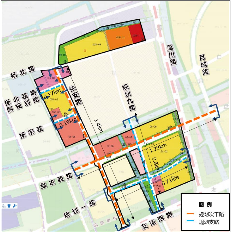 宝山大场环镇北路规划图片