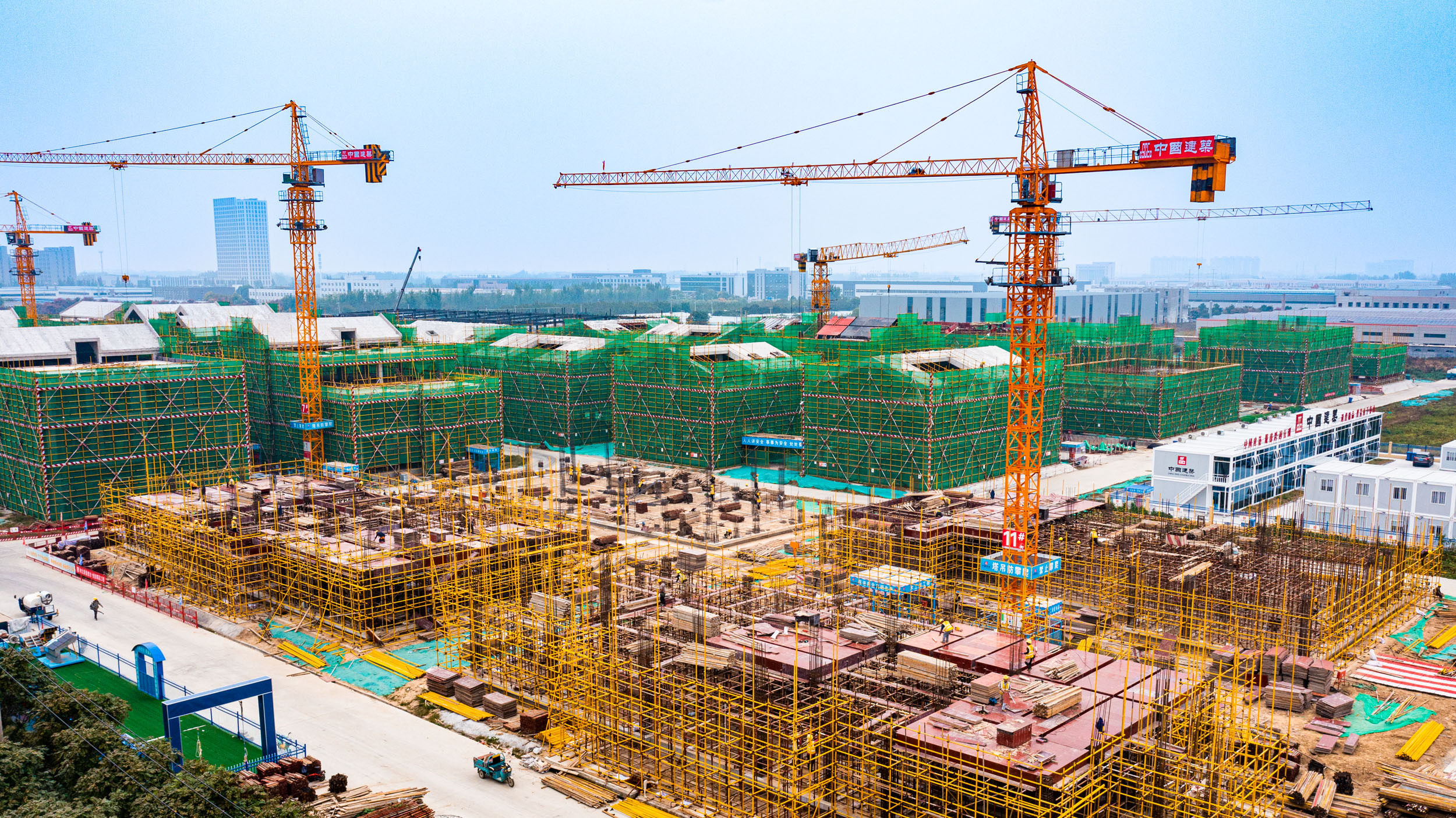 强信心稳经济促发展寒亭区重点项目澎湃高质量发展新动能