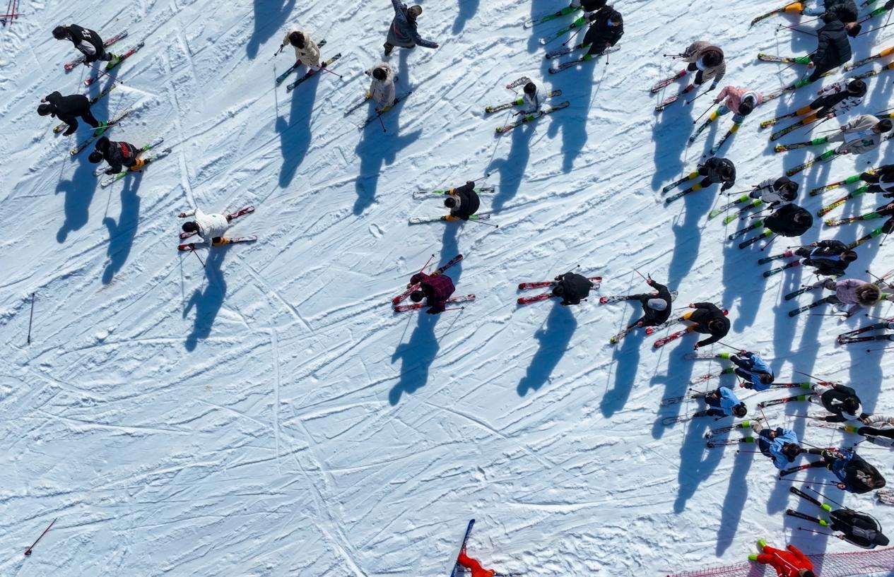 金佛山滑雪场图片