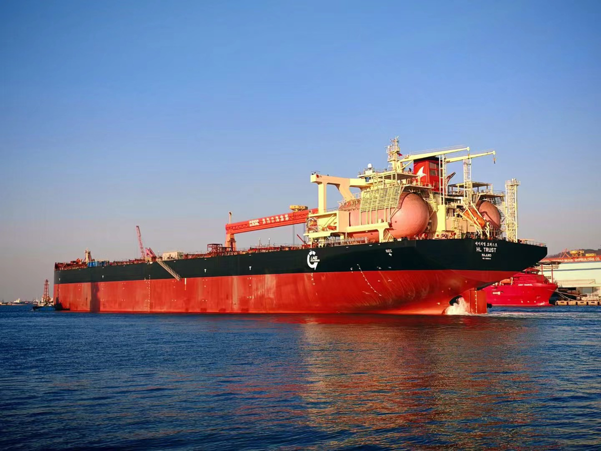 青岛船舶工业逐绿前行智造突围