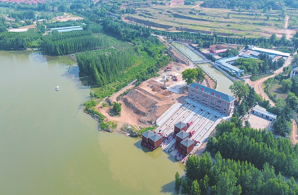 山西芮城大禹渡灌区:"数字孪生"高效率 抗旱保供更精准