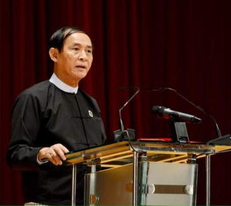 吴温敏当选缅甸总统