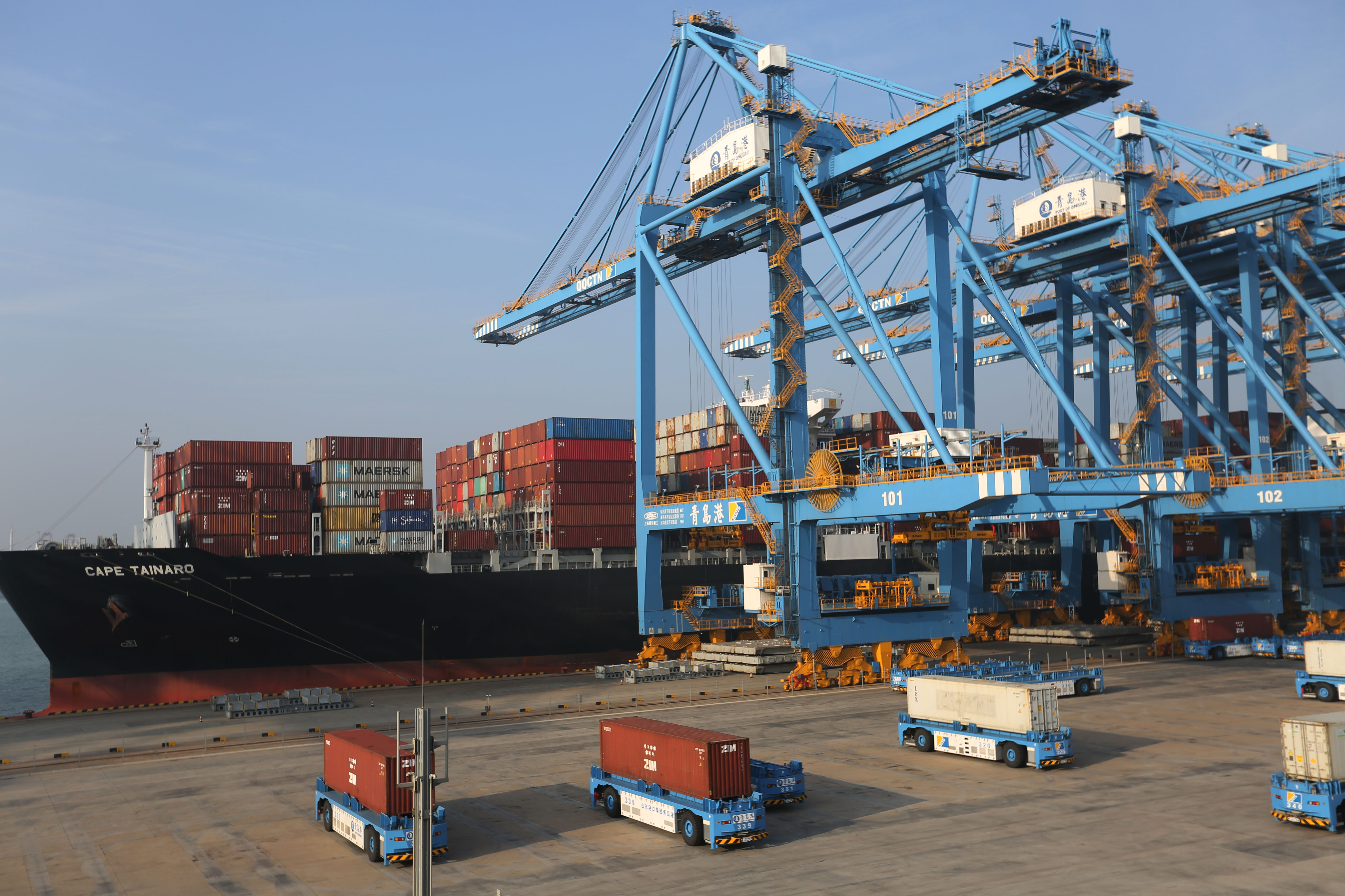 山东港口青岛港集团年吞吐量首破6亿吨