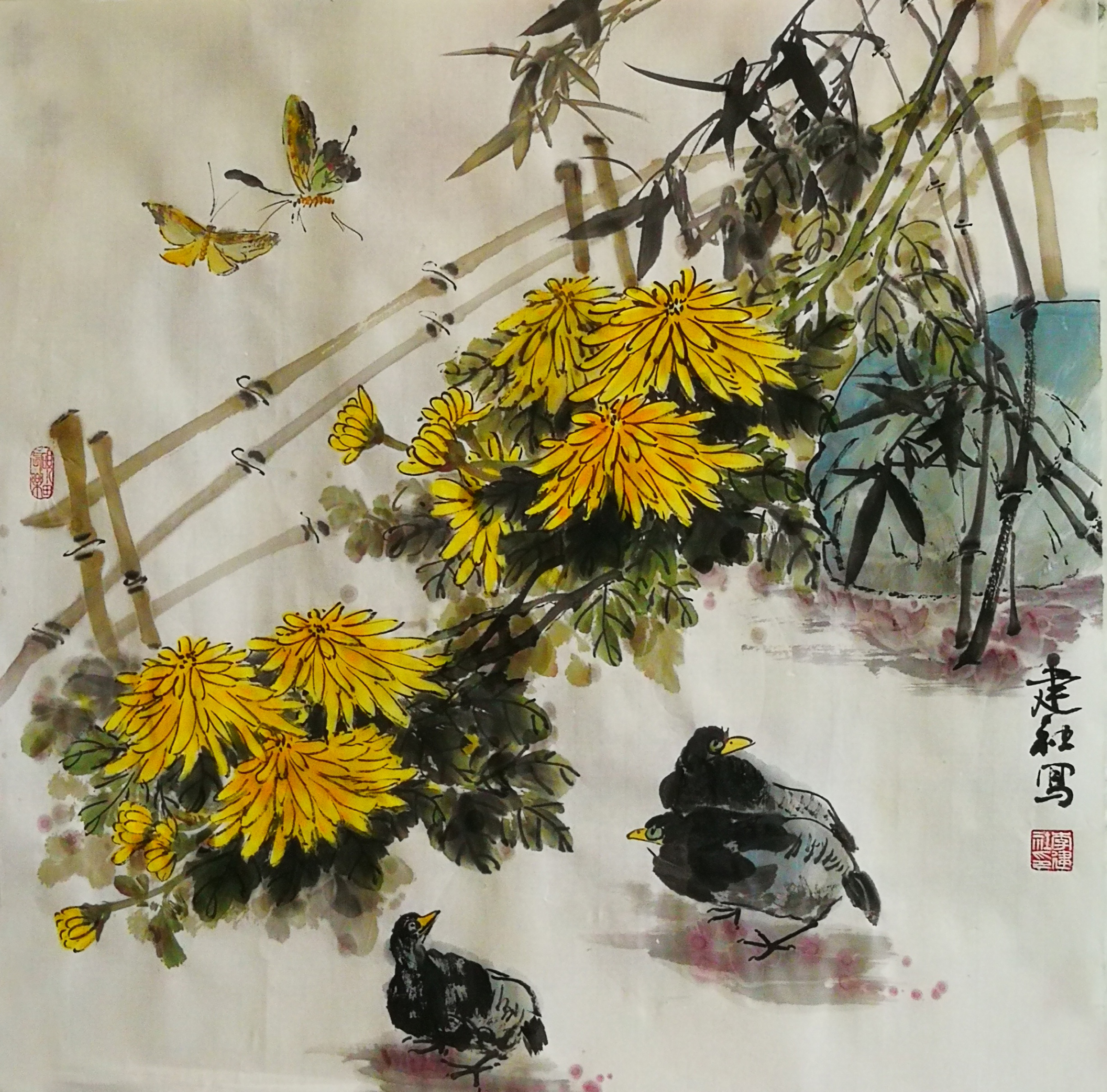 浑厚华滋俱臻妙境著名书画家李建社作品欣赏