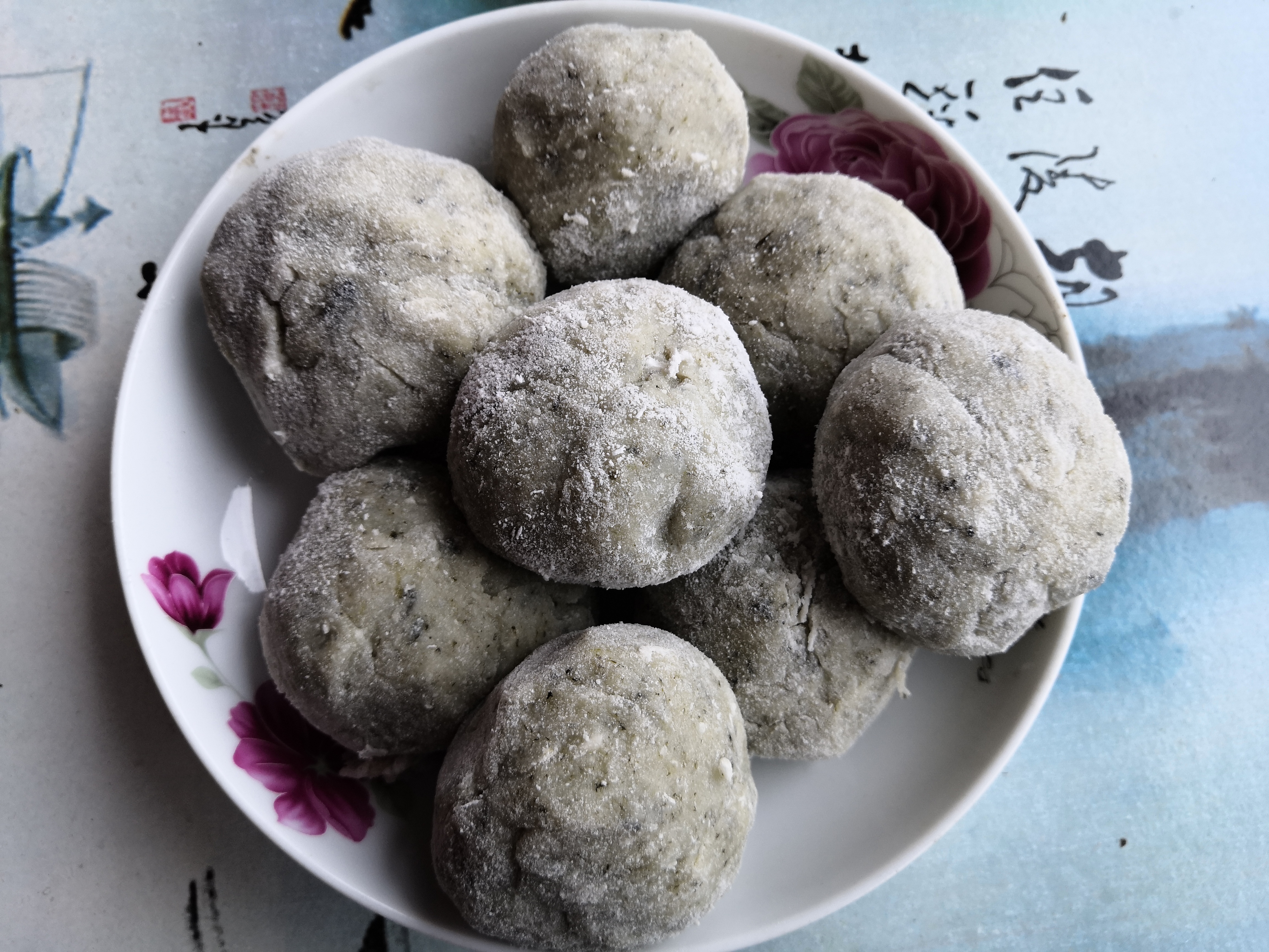 民间美食!来自湖南安化的蒿子粑粑上线