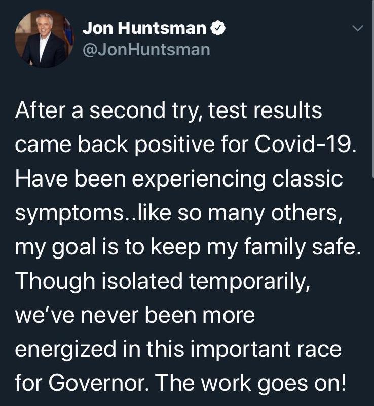 △洪博培社交媒体截图