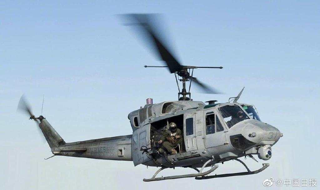 美一军用直升机训练时遭枪击紧急迫降 一人受伤