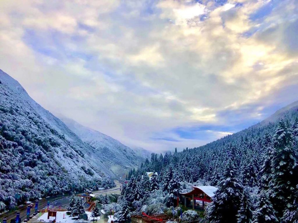 第一场|第一场雪来了！九寨沟、黄龙、四姑娘山开启雪景模式