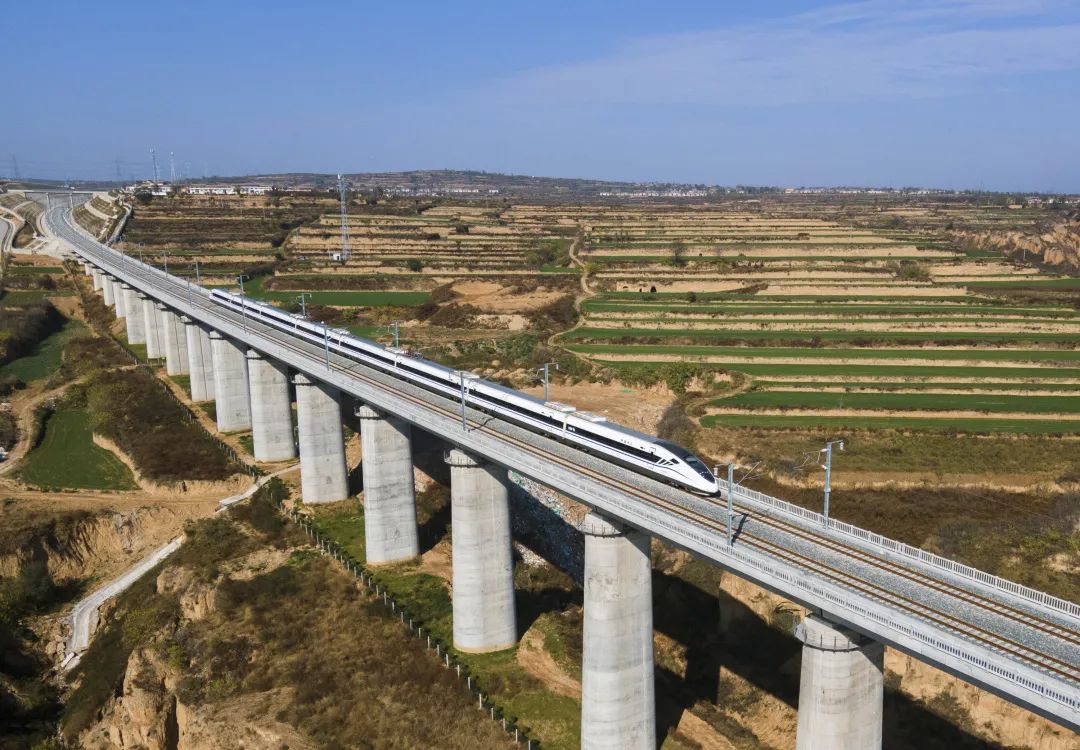 开通在即!西银高铁今日按图试运行