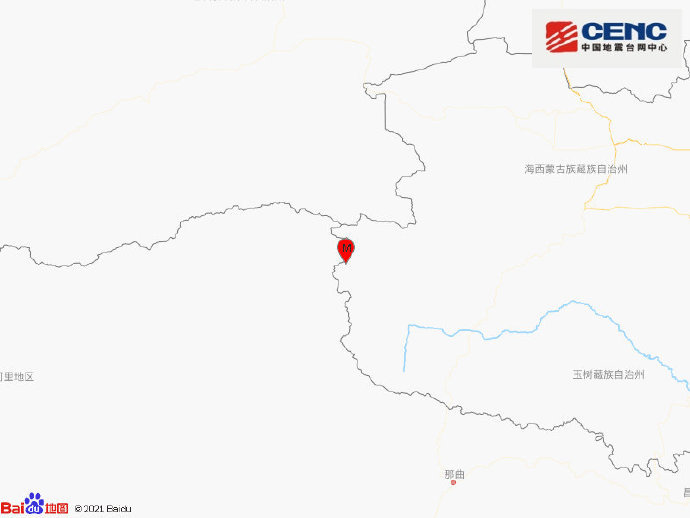 青海玉树州治多县发生4.1级地震，震源深度10千米