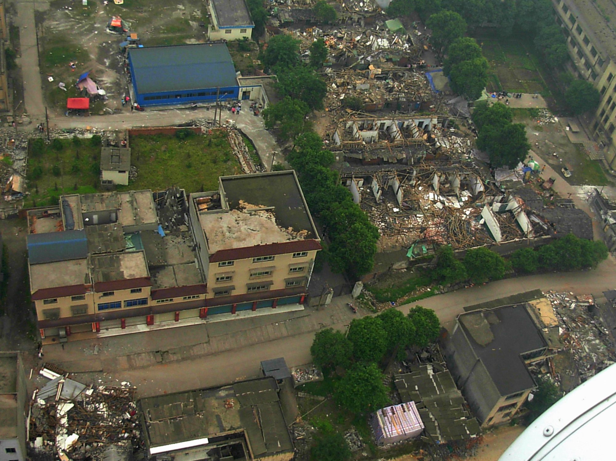 历史的记忆2008年汶川地震航拍影像