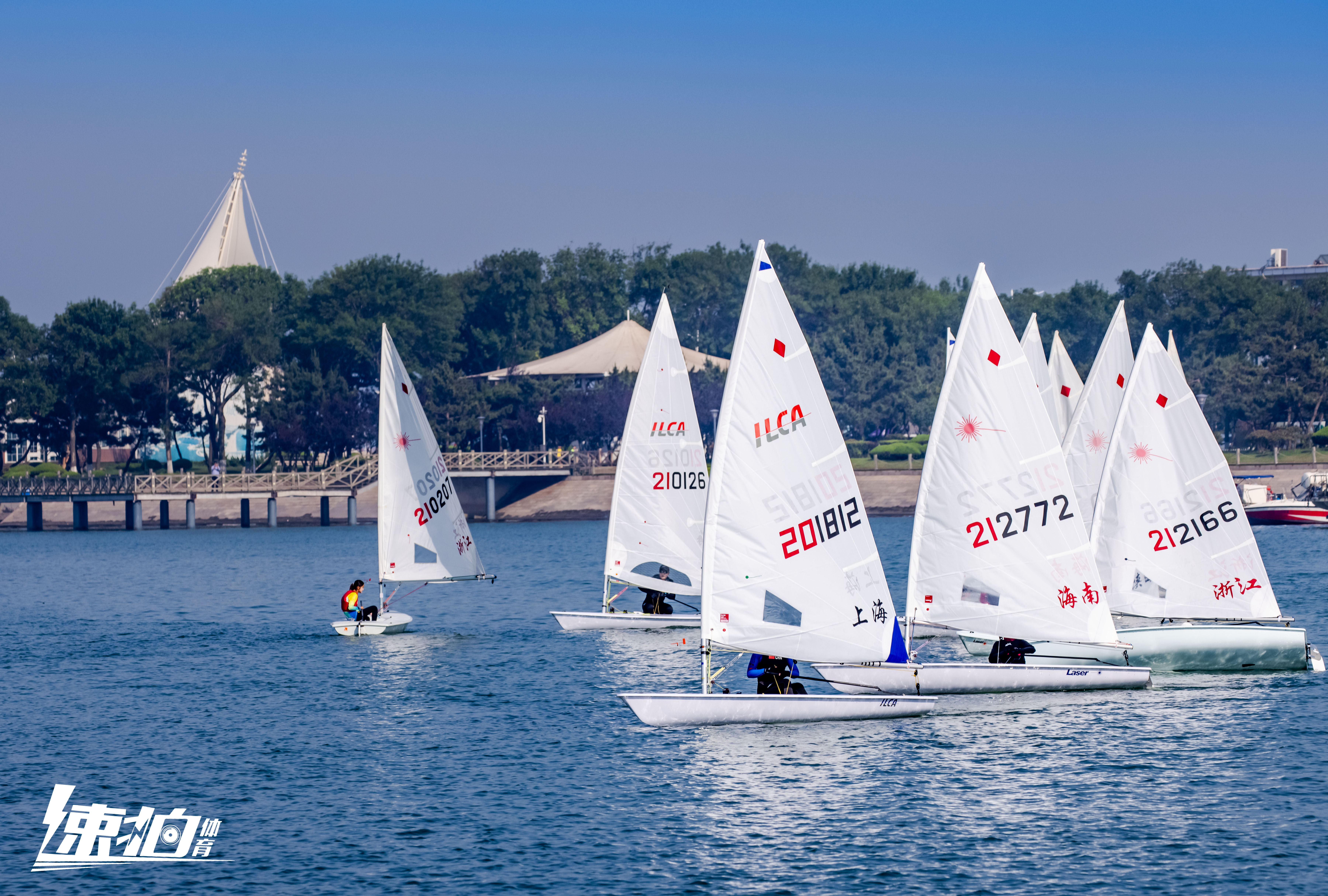 组图全国帆船锦标赛山东日照扬帆