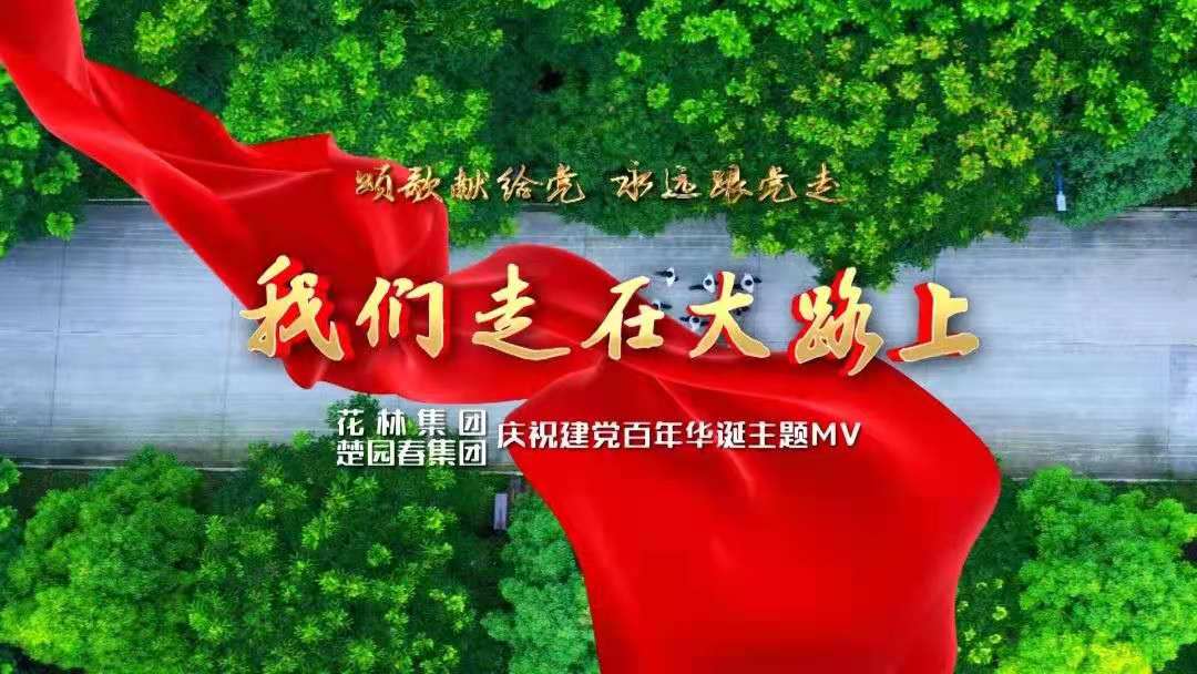 庆祝建党百年华诞主题mv我们走在大路上