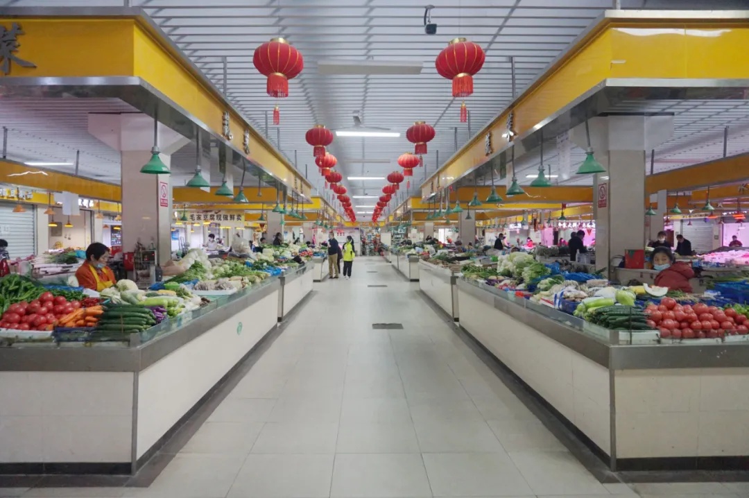 菜篮子也可以拎出幸福感合肥蜀山这些农贸市场改造升级