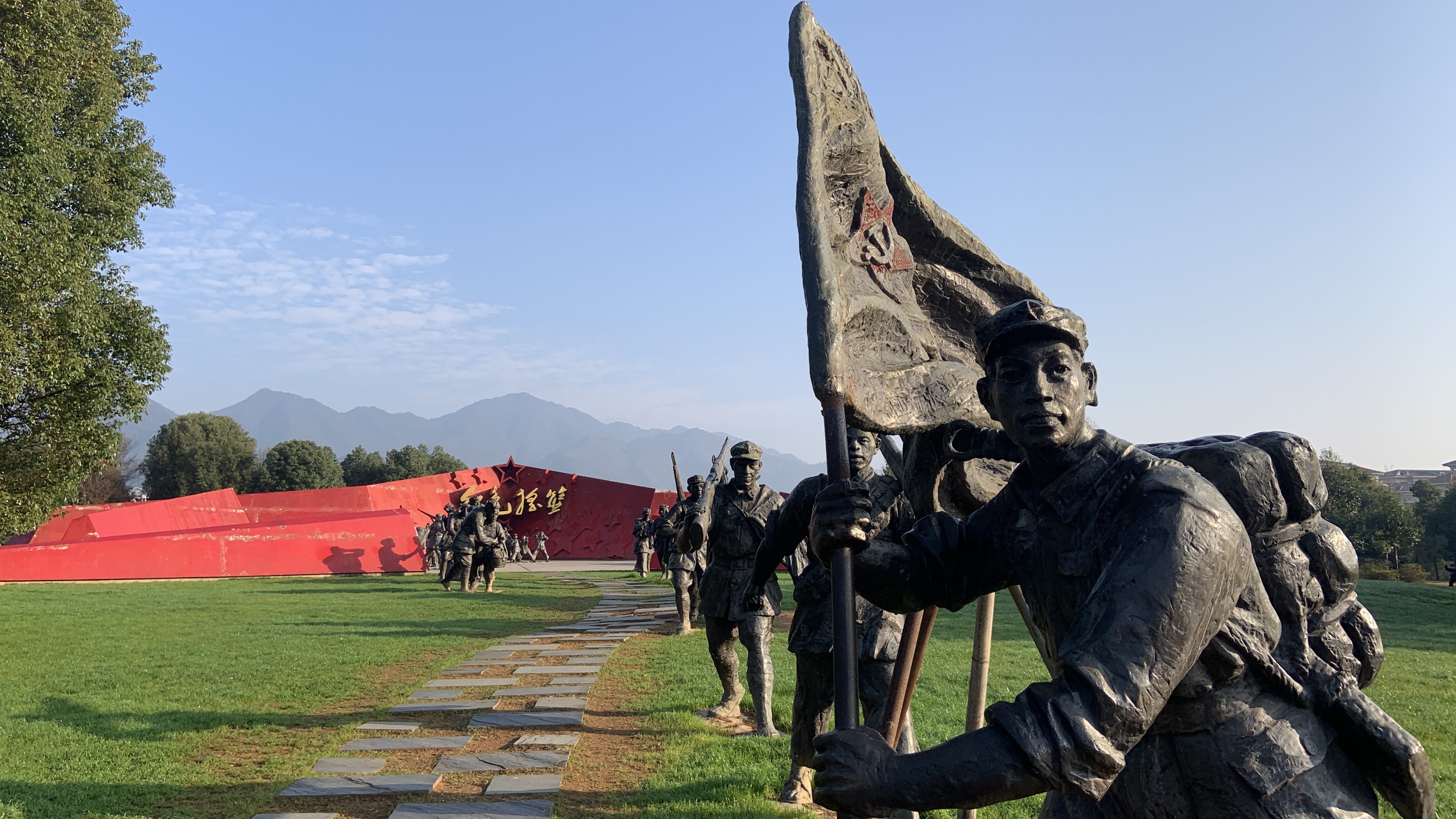 美丽吉安井冈山市民公园之红色摇篮