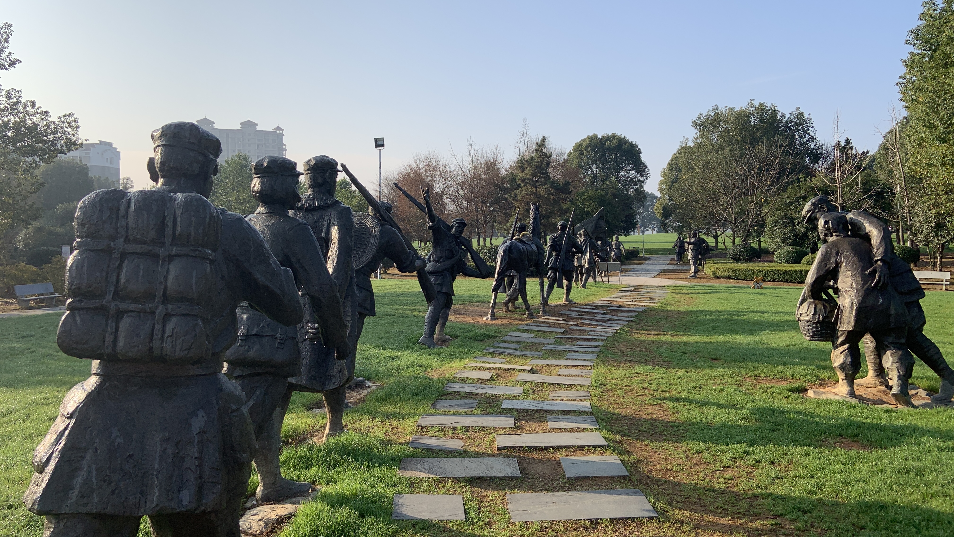 美丽吉安井冈山市民公园之红色摇篮