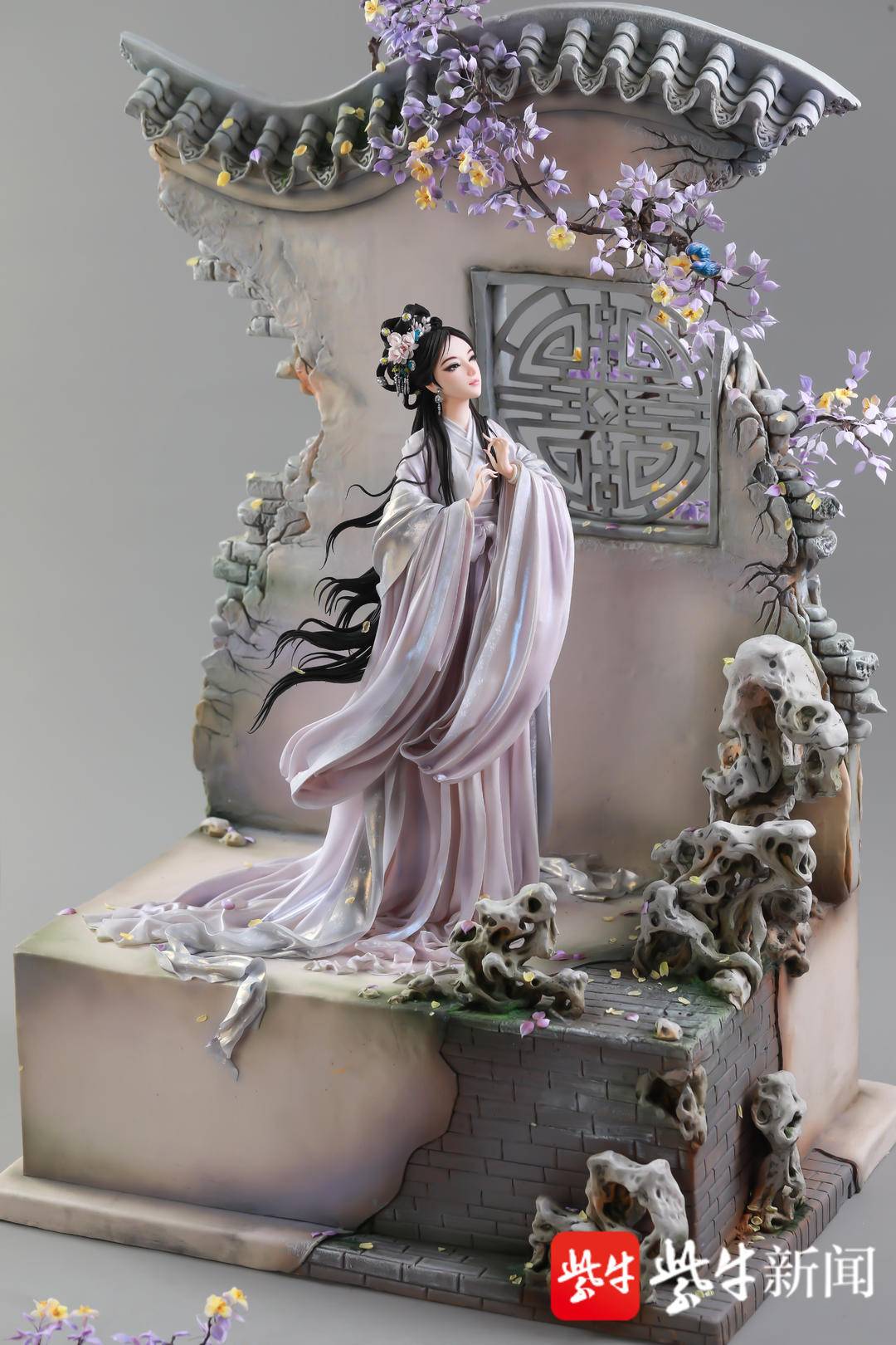 他用翻糖蛋糕做国风美人惊艳了世界