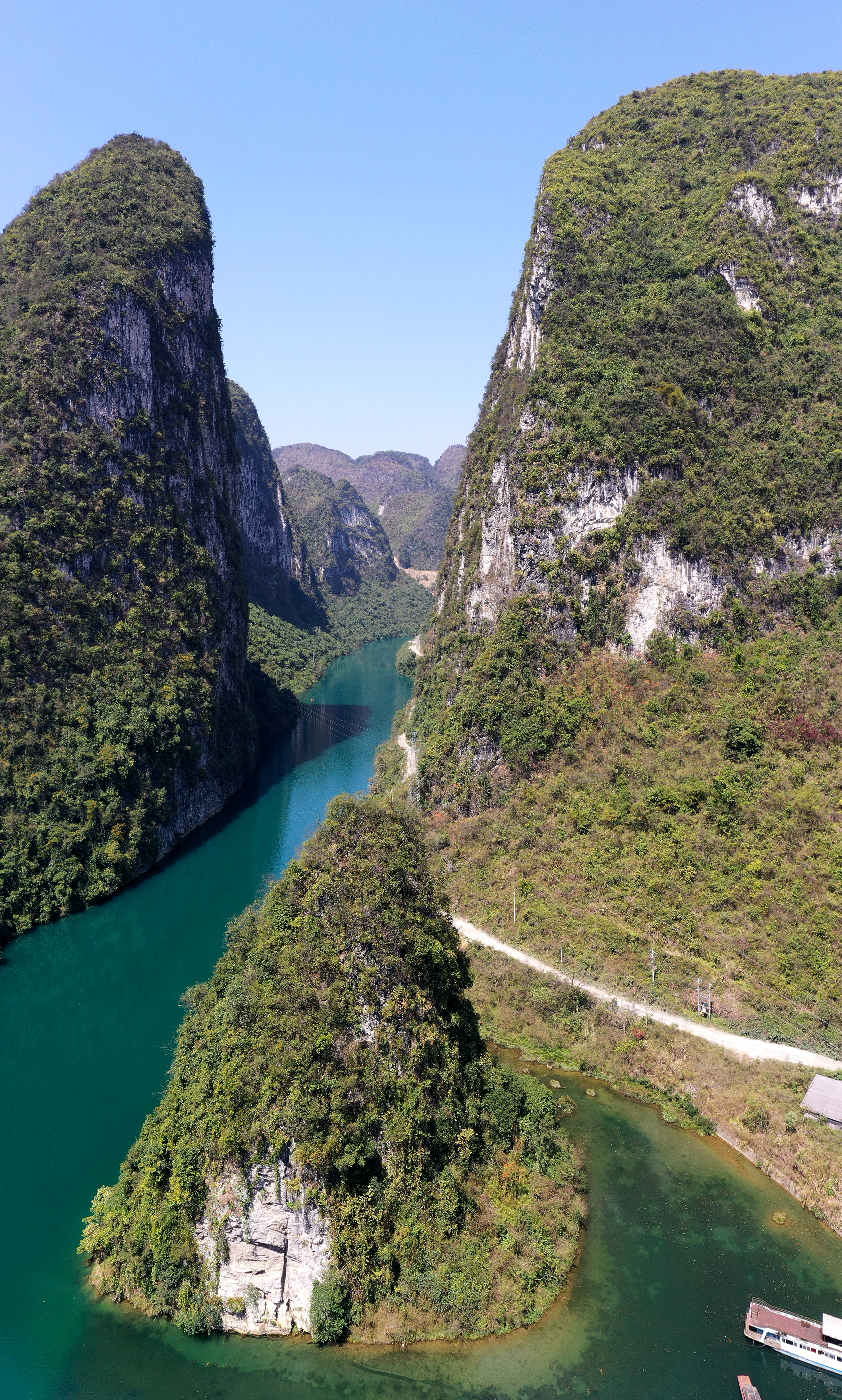 广西河池小三峡景区图片