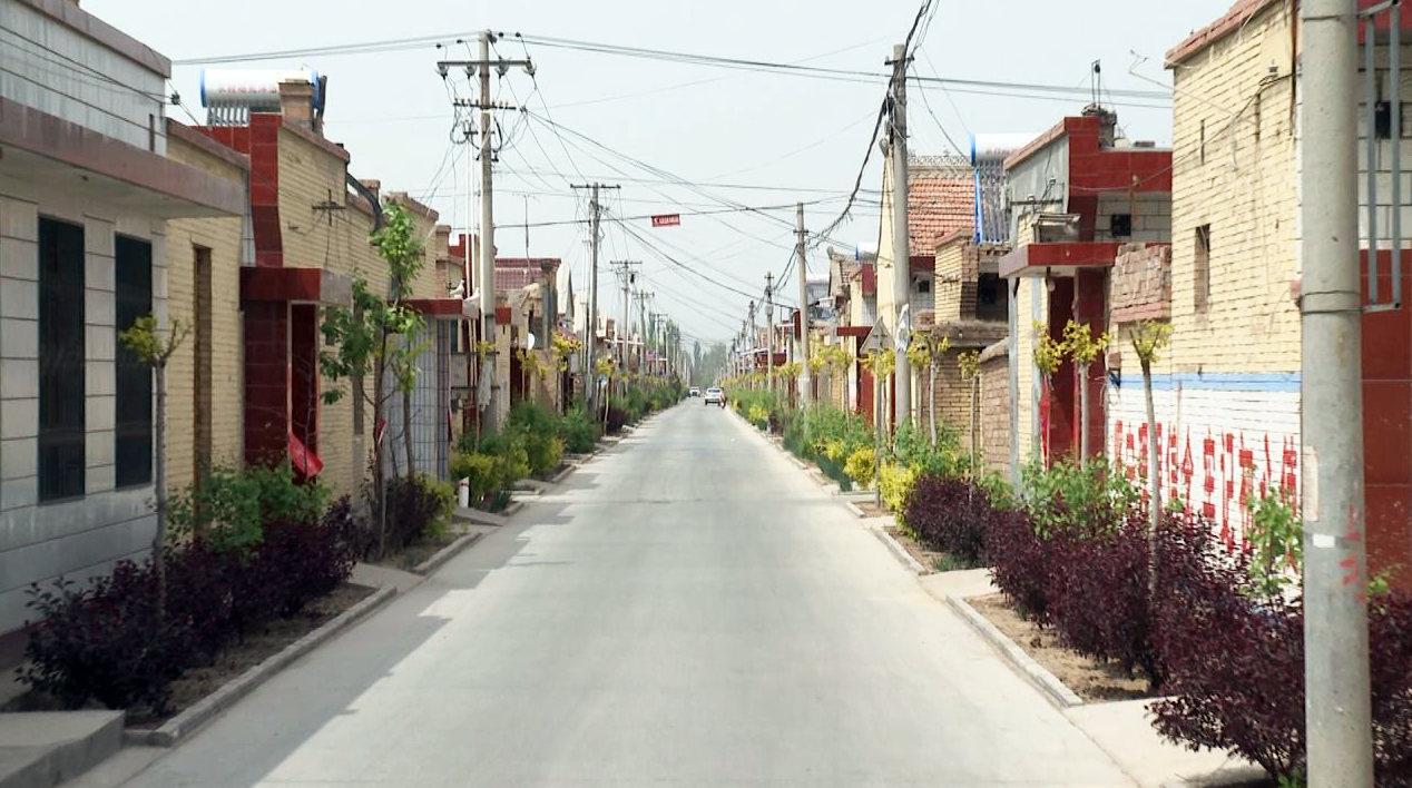 宁夏中宁县恩和镇上庄村推进人居环境整治提升村庄颜值