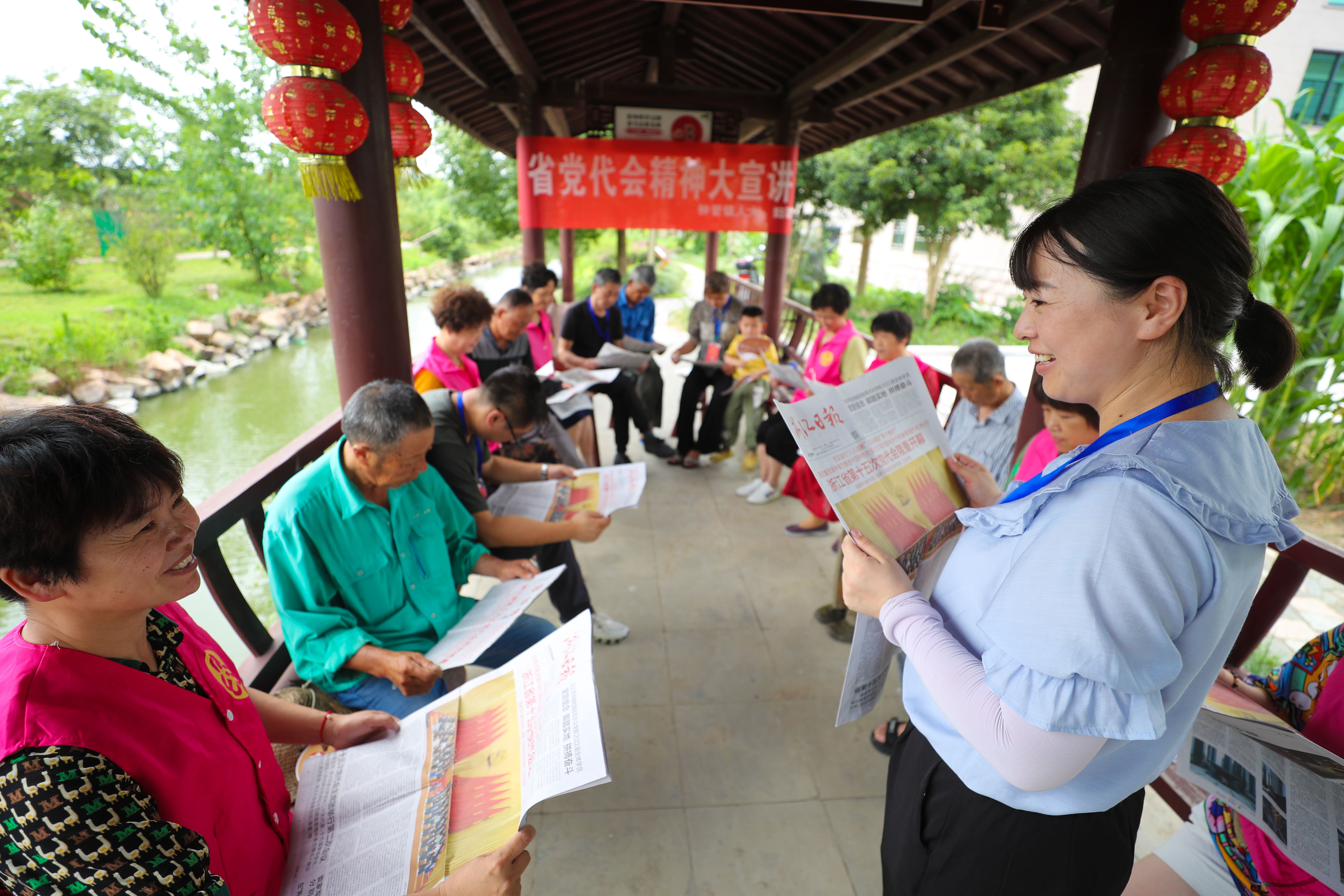 浙江湖州基层宣讲接地气