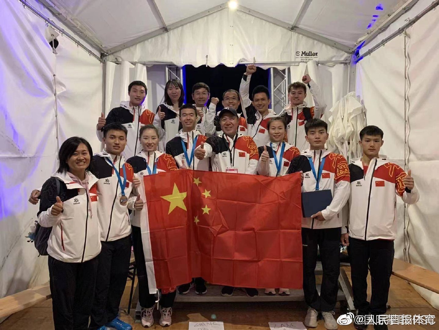 祝贺！世界杯速度攀岩中国队斩获2金2银1铜