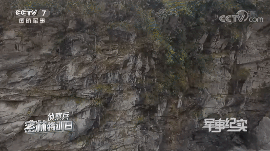16图十六：在高度30米，坡度近乎垂直的光滑崖壁上进行射击。.gif